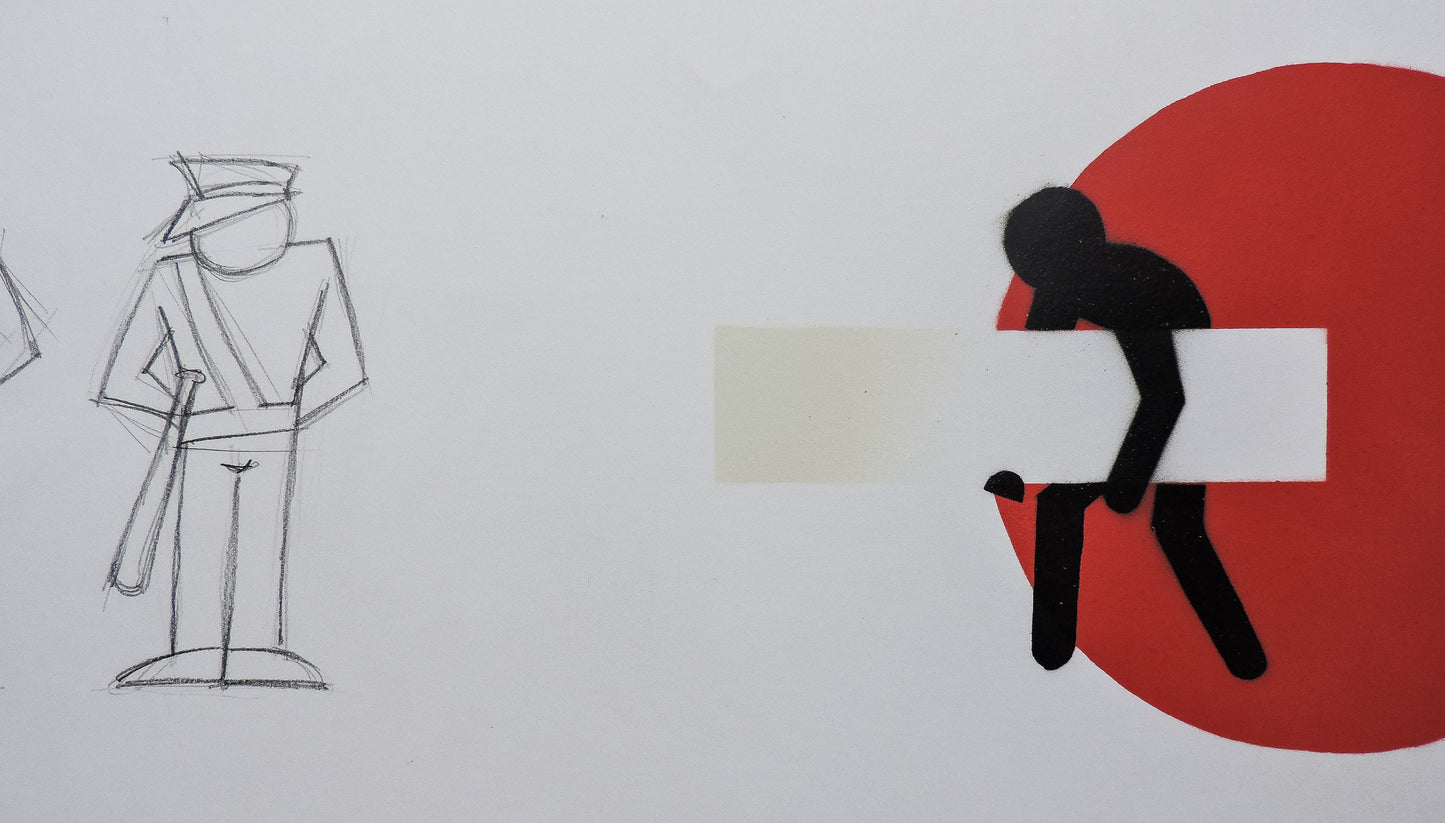 Il Classico, bozzetto - Stencil