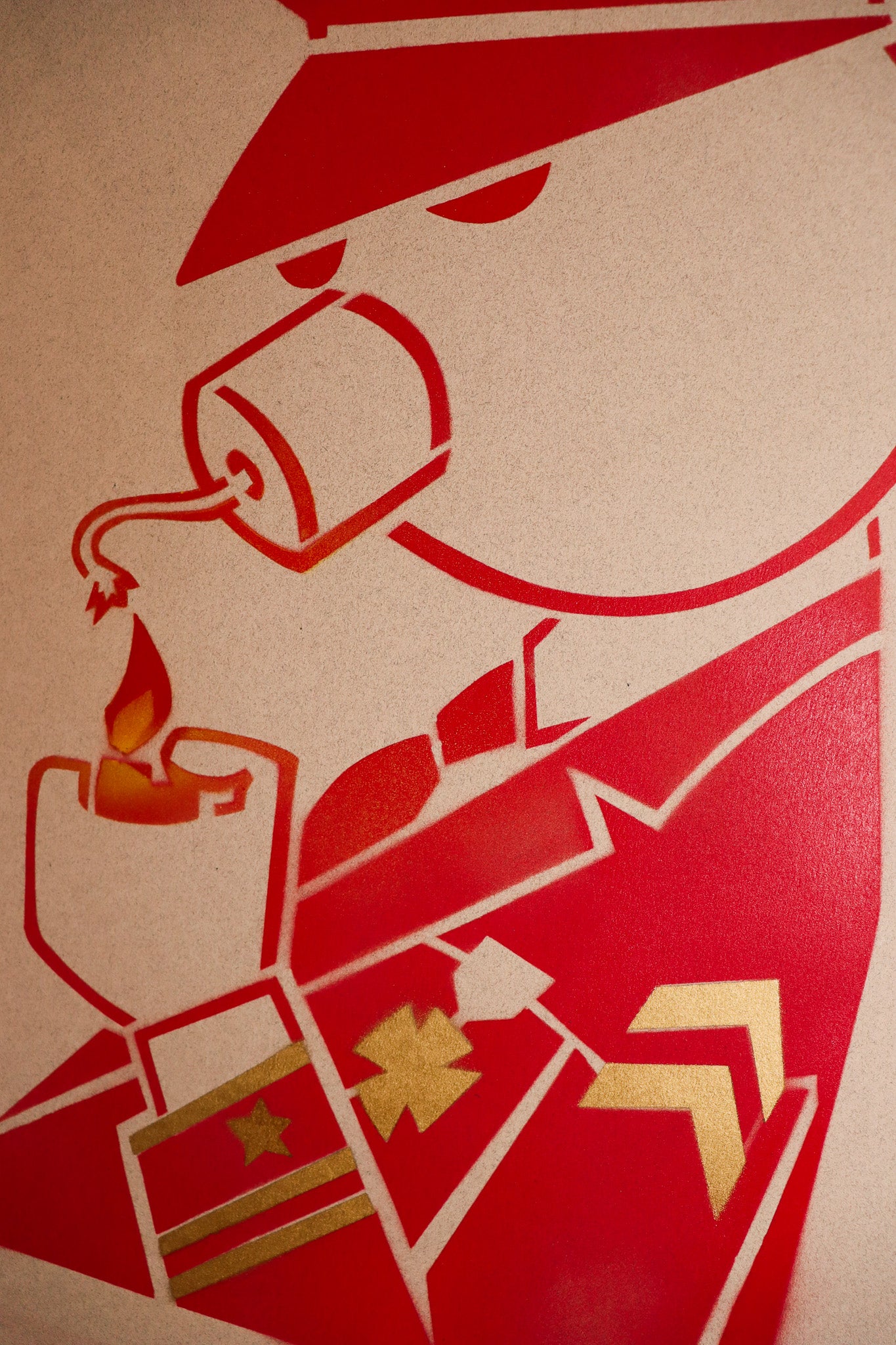 Mr. Boom - Stencil