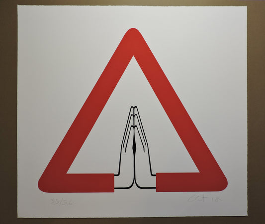 Preghiera - Serigrafia
