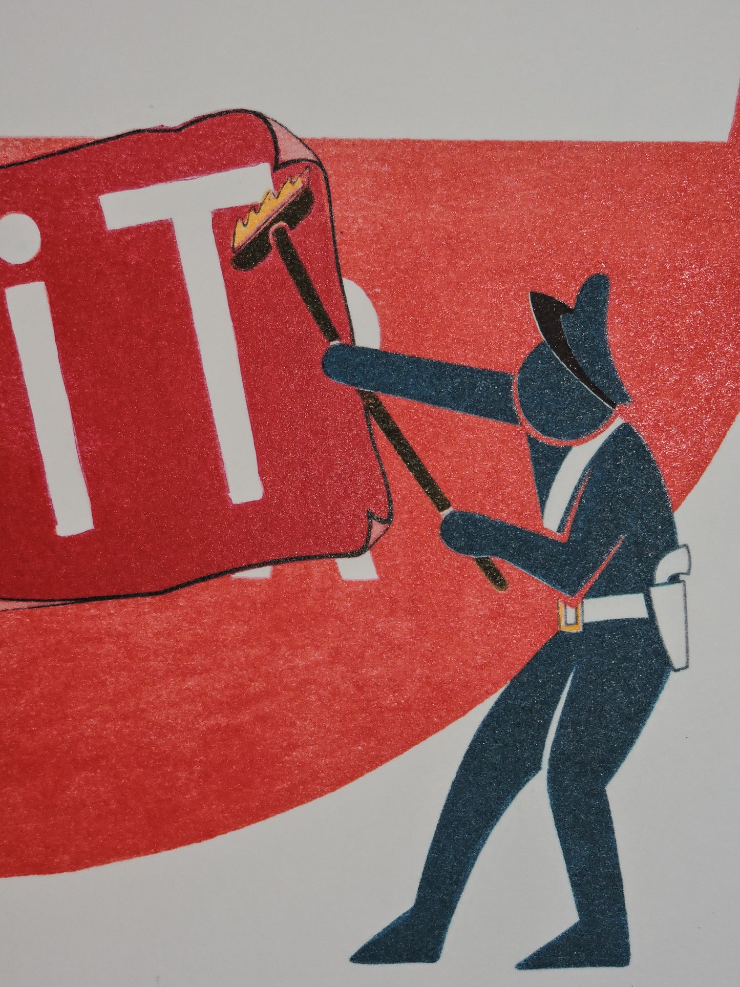 Do Not Exit - Litografia