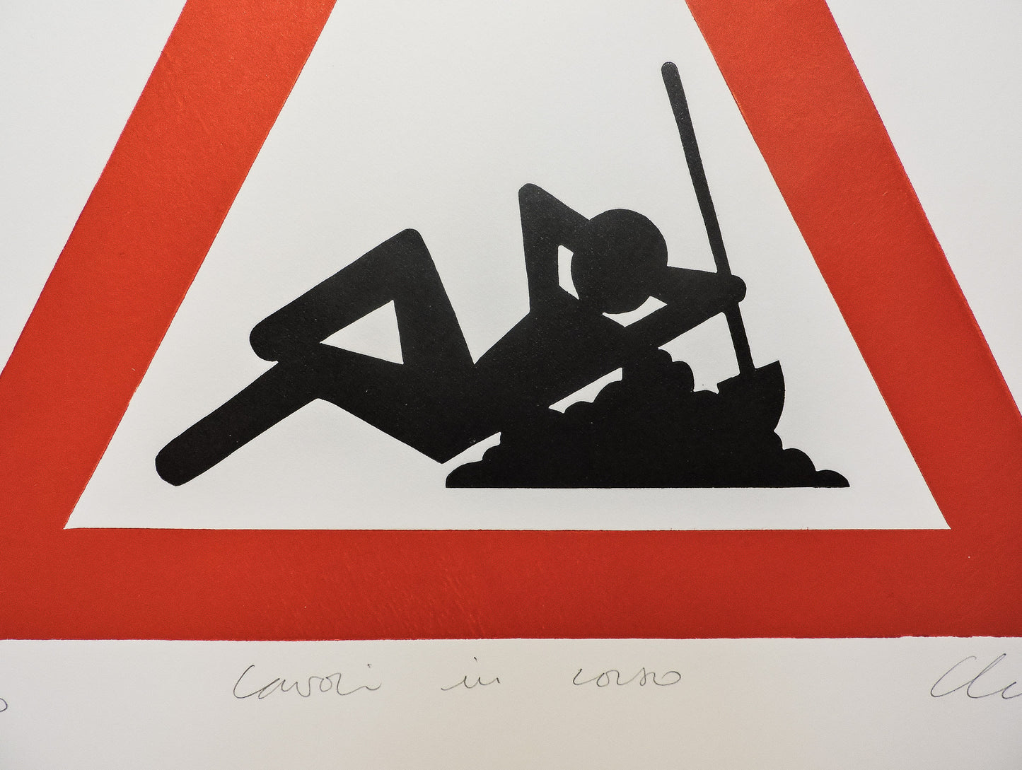Lavori in corso - Incisione calcografica